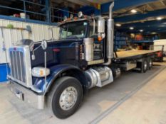2017 PETERBILT 367 ROLLBACK TRUCK VN:1NPTL40X8HD443065 powered by Cummins ISX15 diesel engine,