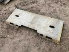 NEW ATTACH FRAME SKID STEER ATTACHMENT Located: 7697 Rte 31 Bridgeport NY 13030. Contact: Frank