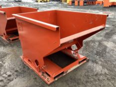 NEW 2 CUBIC YARD SELF DUMPING HOPPER SCRAP RECYCLING EQUIPMENT 4,000lb capacity. Located: 7697 Rte