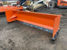 NEW 10FT. (120IN.) SNOW PUSHER SNOW EQUIPMENT w/steel blade. Located: 7697 Rte 31 Bridgeport NY