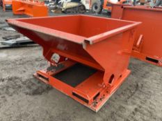 NEW 1.5 CUBIC YARD TRASH HOPPER SCRAP RECYCLING EQUIPMENT Located: 7697 Rte 31 Bridgeport NY 13030.