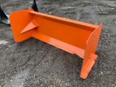 NEW 4FT. (48IN.) MINI SNOW PUSHER SNOW EQUIPMENT Located: 7697 Rte 31 Bridgeport NY 13030. Contact: