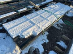 NEW 12FT. LONG PAINTED R PANEL NEW SUPPORT EQUIPMENT 36in. coverage, 30 gauge.