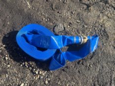 NEW 2IN. X 50FT. DISCHARGE WATER HOSE NEW SUPPORT EQUIPMENT