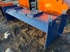 NEW 8FT. (96IN.) SNOW PUSHER SNOW EQUIPMENT w/steel blade.