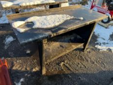 NEW 60IN. WORKBENCH NEW SUPPORT EQUIPMENT