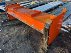 NEW 8FT. (96IN.) SNOW PUSHER SNOW EQUIPMENT w/steel blade.