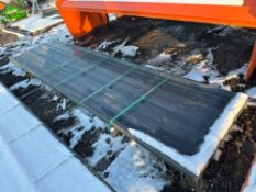 NEW 12FT. LONG PAINTED R PANEL NEW SUPPORT EQUIPMENT 36in. coverage, 30 gauge.