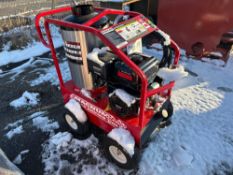 NEW EASY KLEEN MAGNUM GOLD PRESSURE WASHER powered by gas engine, equipped with 4000PSI, 12Volt,