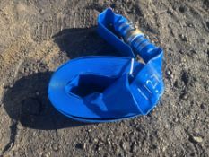 NEW 2IN. X 50FT. DISCHARGE WATER HOSE NEW SUPPORT EQUIPMENT