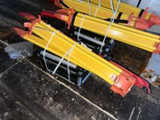 NEW SKLP LASER LEVEL SURVEY EQUIPMENT includes batteries, receiver, tripod and grade rod.