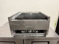 American Range AECB-24 24" Wide Char-Rock Broiler with 2 Burner Gas