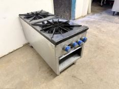 Imperial ISPA-18-18" 2 Gas 2 Burner Stock Pot Range