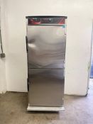 Cres Cor H-137-SUA-12D Insulated Stainless Steel Holding Cabinet with Solid Dutch Doors - 120V