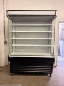 Fresh Refrigeration Model FOD-60VG - Reach In Display Fridge - 220 Volts, 1 Phase