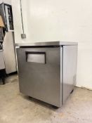 True TUC-27-HC 6.5 cu.ft Undercounter Refrigerator Stainless w/ 1 Door