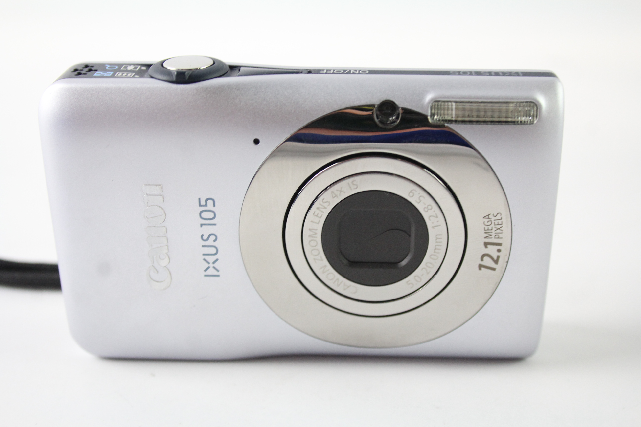 Canon IXUS 105 Digital Compact Camera Working w/ Canon 4x IS Zoom Lens - Canon IXUS 105 Digital