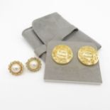 2 x Pairs of Christian Dior Earrings