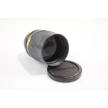 Minolta RF Rokkor Mirror Reflex 250mm f/5.6 Lens Working - Minolta RF Rokkor Mirror Reflex 250mm f/