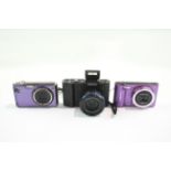 Samsung Digital Compact Cameras Working Inc WB30F, NV5 & PL150 x 3 - Samsung WB30F Samsung NV5