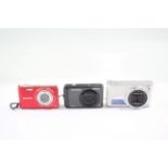 Samsung Digital Compact Cameras Working Inc WB350F, PL55 & PL221 x 3 - Samsung WB350F Samsung PL55