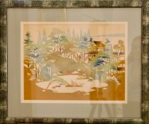 Unbekannter Künstler, Bild eines Waldes | Unknown Artist, Painting Of A Forest