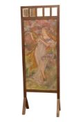 Nach Alphonse Mucha, Paravent mit Motiv "Frühling" | After Alphonse Mucha, Screen With Motif "Spring