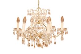 Kristallluster, 6-armig | Crystal Chandelier, Six-Armed