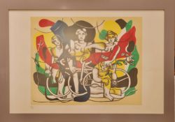 Fernand LEGER, Les quatre cyclistes | Fernand Léger, The Four Cyclists