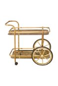 Messing Servierwagen | Brass Serving Cart