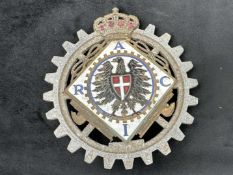 1930,s Royal Italian Auto Club members car badge, AIACR, 06768,