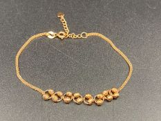 CHOW SANG SANG, Au750, Rose gold bracelet