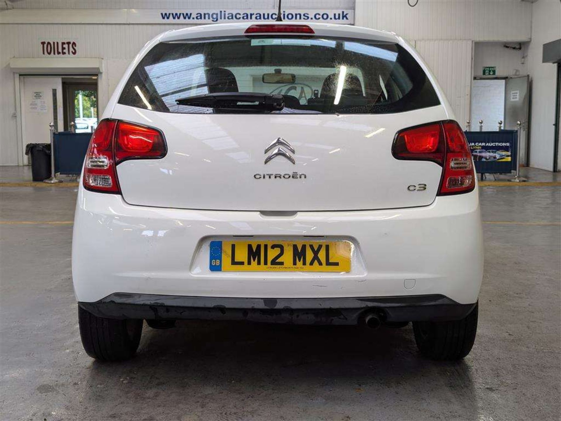 2012 CITROEN C3 WHITE - Image 3 of 30