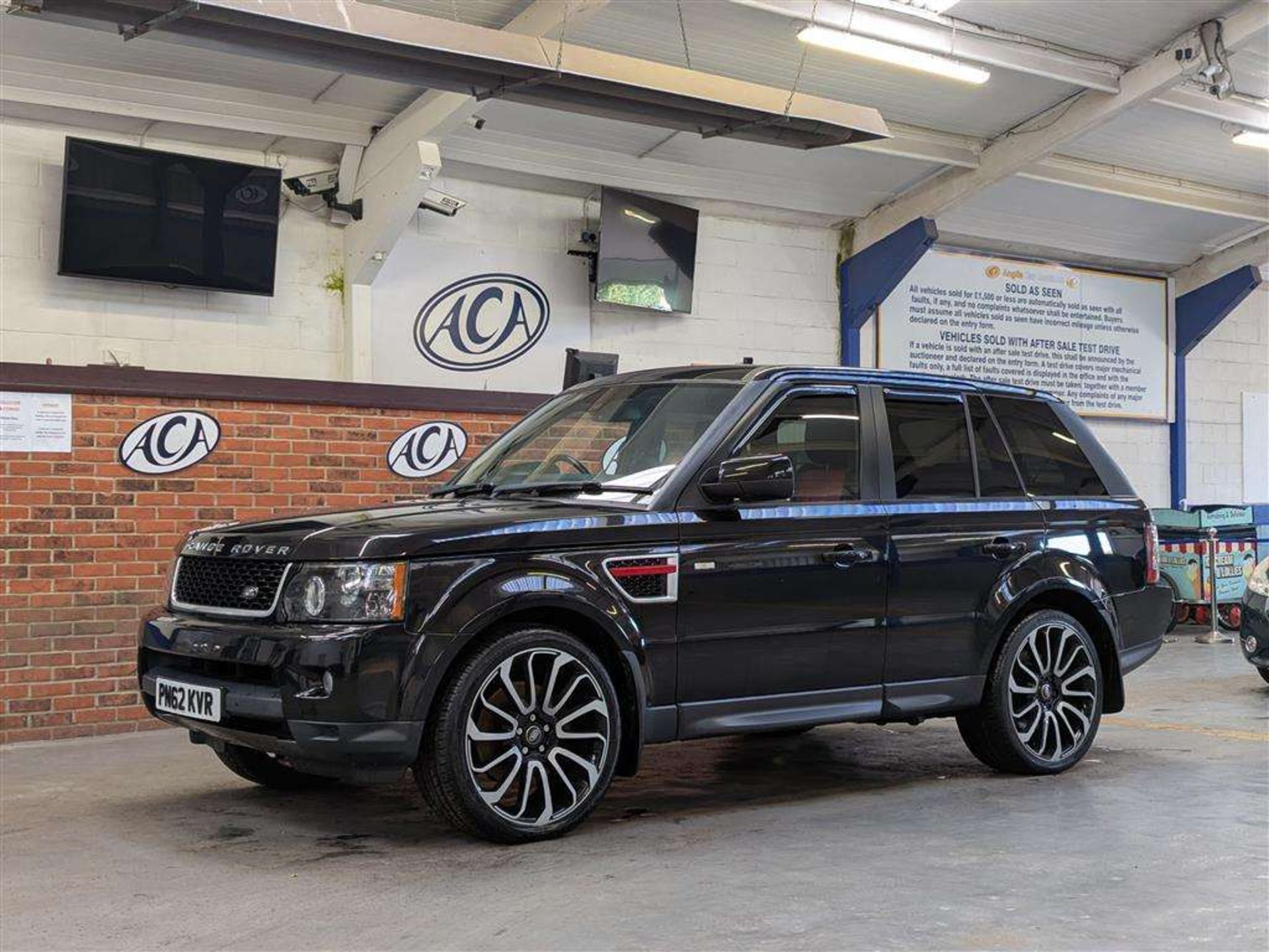 2012 LAND ROVER R-ROVER SPORT HSE RED SDV