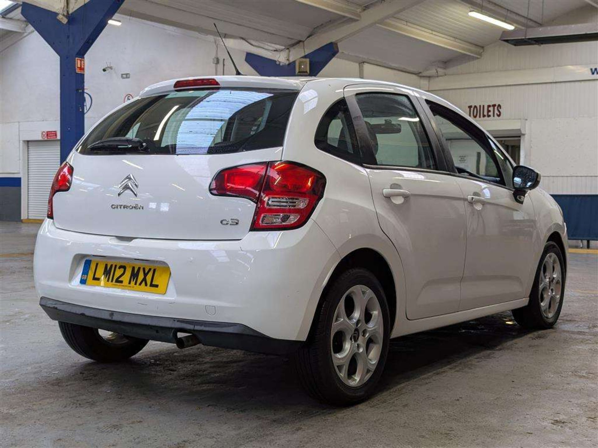 2012 CITROEN C3 WHITE - Image 6 of 30