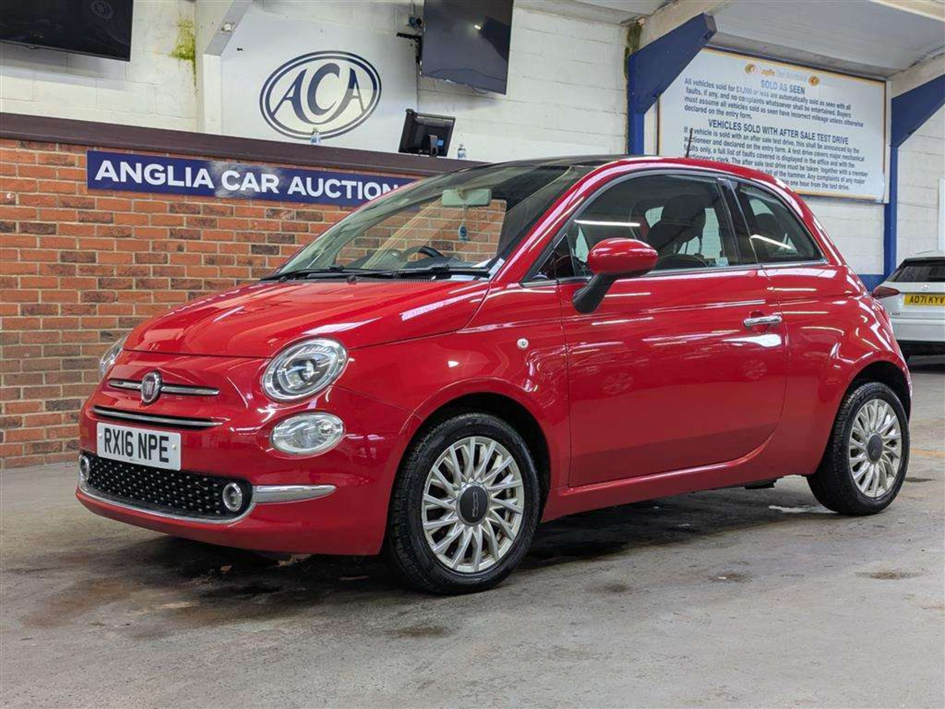 2016 FIAT 500 LOUNGE