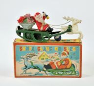 Weihnachtsmann auf Schlitten