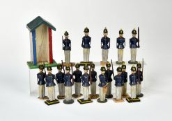 Erzgebirge, 18 deutsche Soldaten