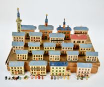 Erzgebirge, Stadt in Holzbox