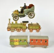 Schreiber, Papiermodelle Zug & Limousine