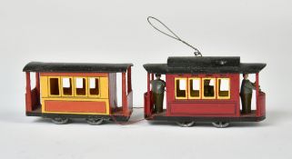 Erzgebirge, Straßenbahn mit Anhänger