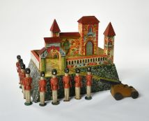 Erzgebirge, Burg und 10 Soldaten