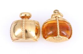 YSL Yves Saint Laurent Anhänger und Brosche,