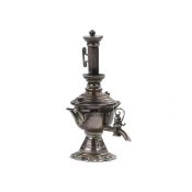 Miniature silver samovar. Early 20th century.