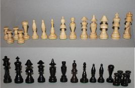 Europa. Niederlande. Superchess - Exchess Set 2. Moderne Figuren im Staunton Stil. Eine Partei in