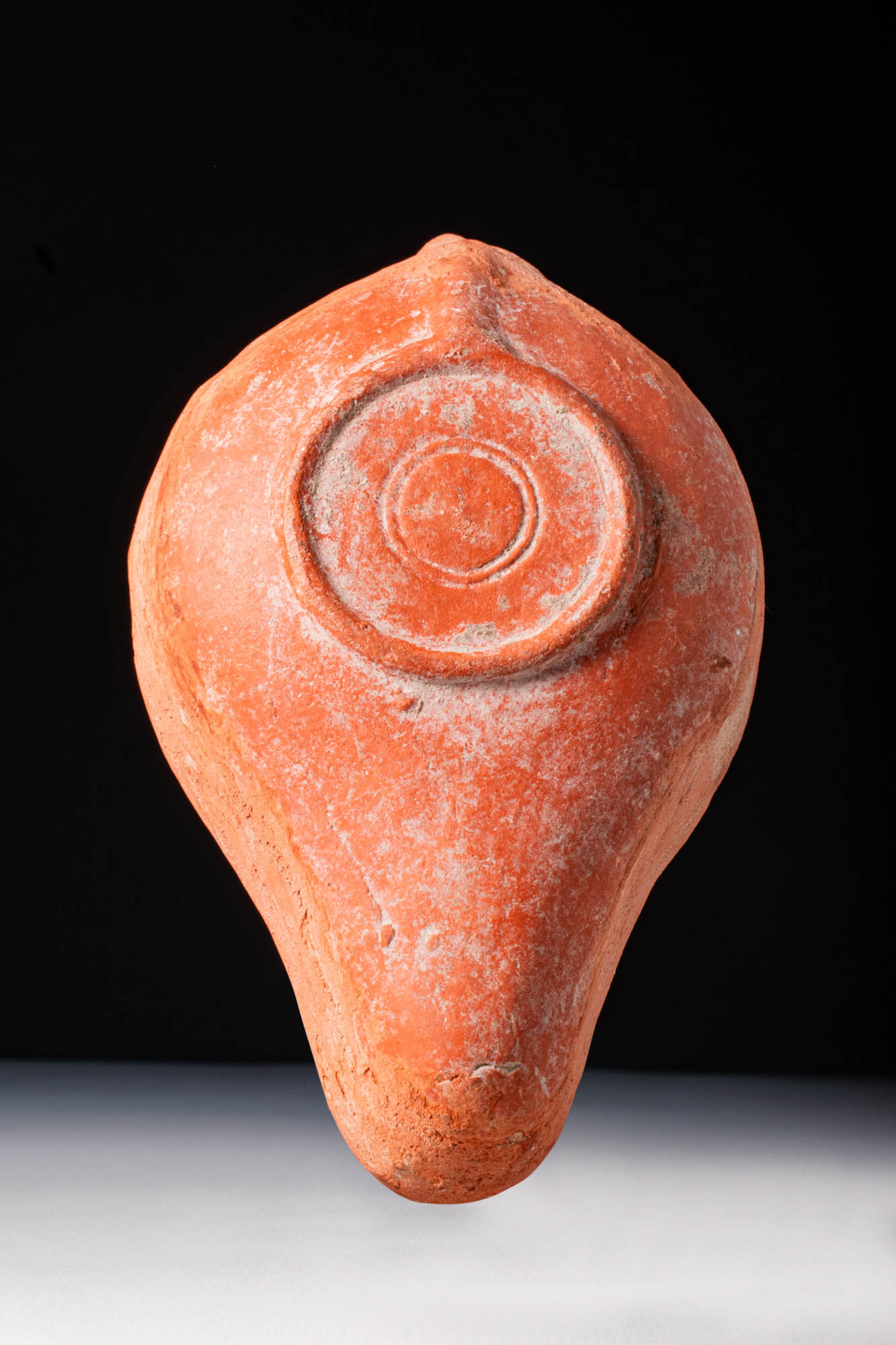 BYZANTINE TERRACOTTA OIL LAMP WITH BISHOP - Image 3 of 4