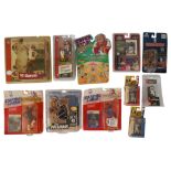 VINTAGE AMERICAN BASEBALL PLAYER FIGURINES IOB