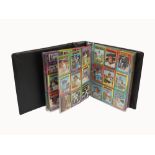 COLLECTORS ALBUM WITH VINTAGE TOPPS BASEBALL CARDS