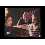 ADAMS FAMILY MOVIE PHOTO SIGNED BECKETT AUTHENTICATION