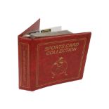 COLLECTORS ALBUM WITH VINTAGE TOPPS BASEBALL CARDS